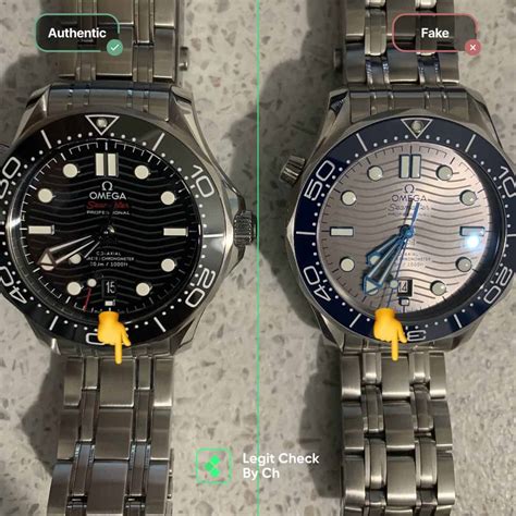 fake omega seamaster 2018|how to authenticate omega watch.